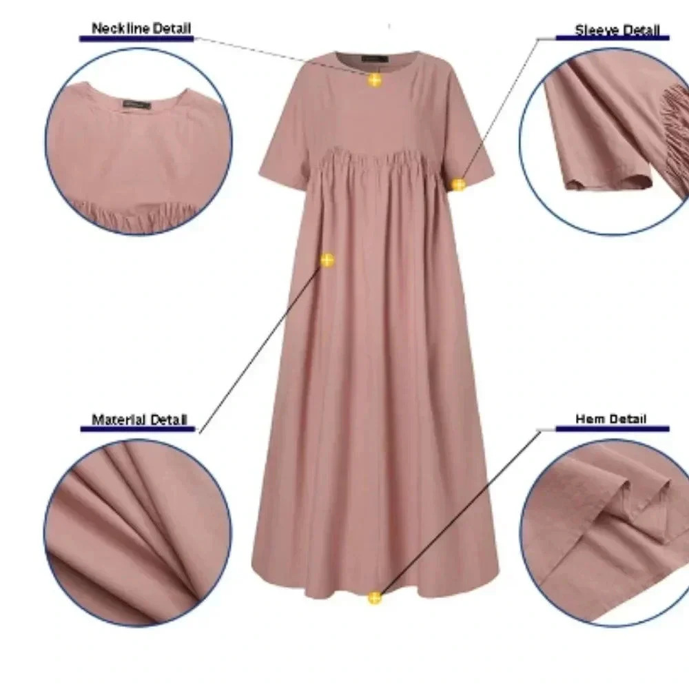 ZANZEA Ankle Length Dress - Picture 5 of 7